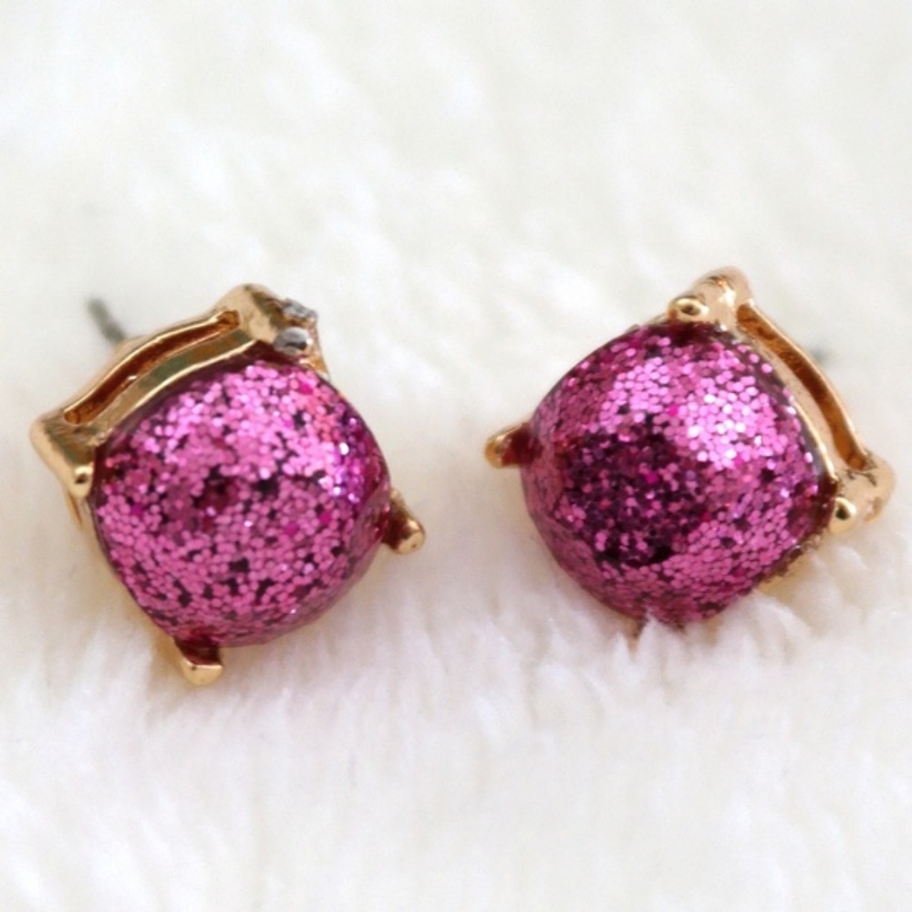  last pair • Glitter Stud Earrings - Picture 3 of 3